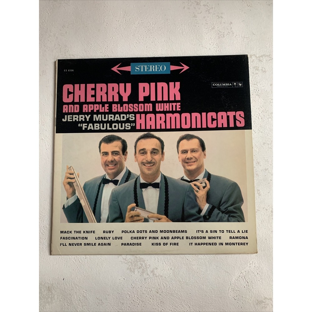 Cherry Pink And Apple Blossom White by Jerry Murad's Fabulous Harmonicats‎ VG+